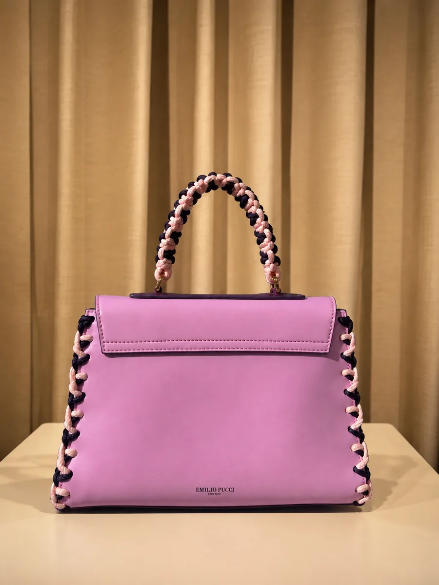Bolso Emilio Pucci Top Handle de Cuero